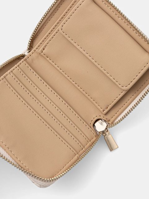 Guess portfel ADELASIA damski kolor beżowy SWQL96 58137 - zdjęcie produktu nr 2