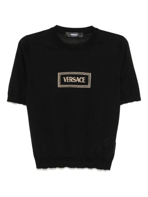 Versace logo top - Black - zdjęcie produktu nr 1