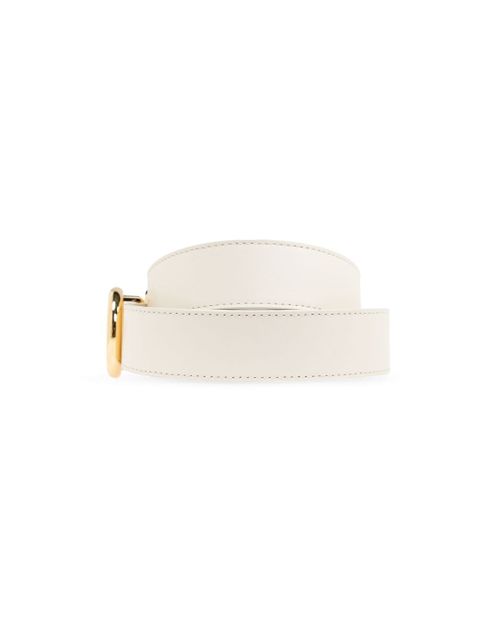 Jacquemus Regalo leather belt - Neutrals