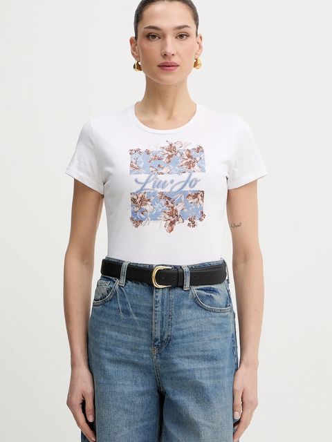 Liu Jo t-shirt bawełniany - zdjęcie produktu nr 1