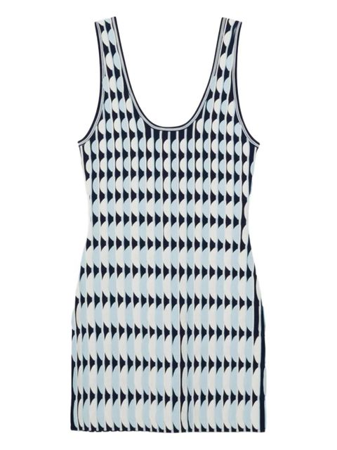 Simkhai Lorien patterned mini dress - Blue - zdjęcie produktu nr 1