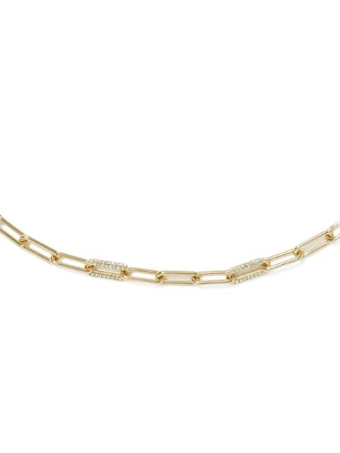 Tory Burch Good Luck Chain Pave necklace - Gold - zdjęcie produktu nr 2