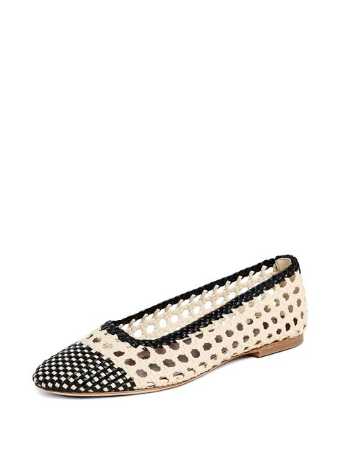 STAUD Nell crochet ballet flats - Neutrals - zdjęcie produktu nr 2