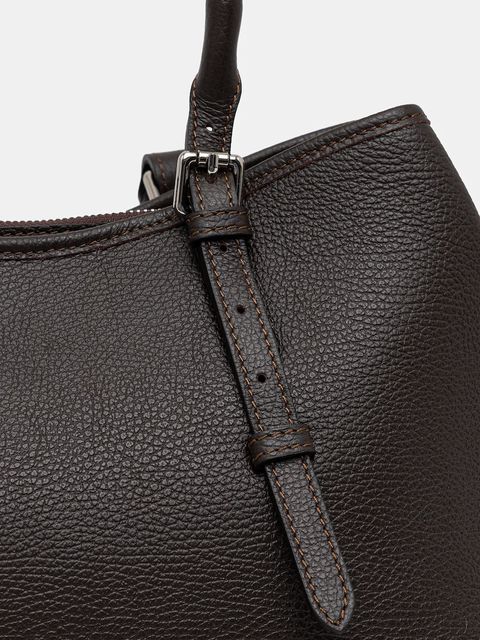 Answear.LAB torebka skórzana kolor brązowy - zdjęcie produktu nr 2