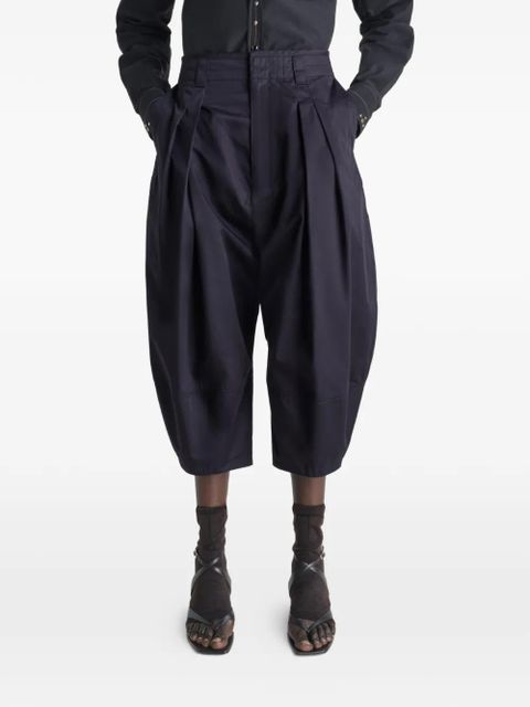 LEMAIRE balloon cut bermudas short - Blue