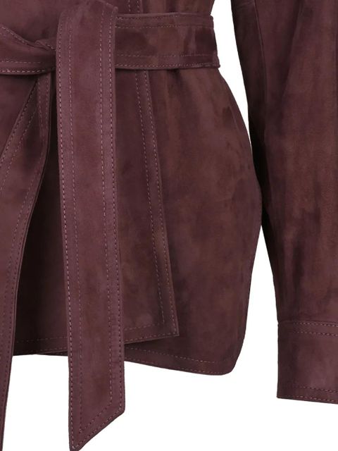 Max Mara suede jacket - Red