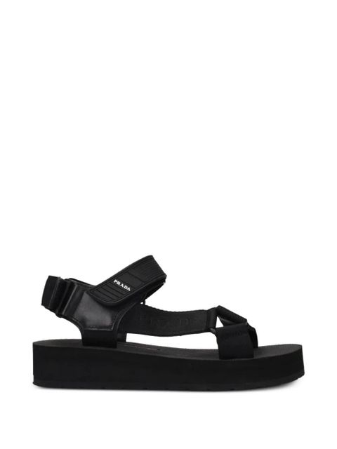 Prada touch-strap platform sandals - Black - zdjęcie produktu nr 1