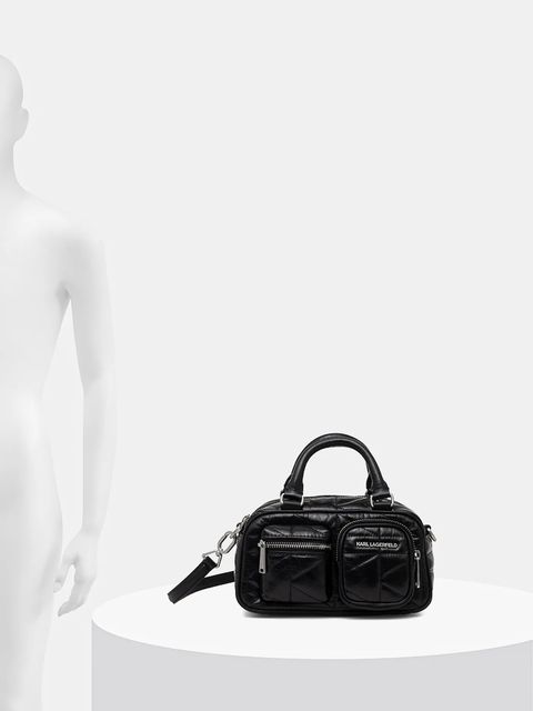 Karl Lagerfeld torebka K/KUILT kolor czarny B1W30090