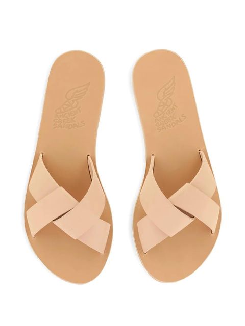 Ancient Greek Sandals Arachne leather sandals - Neutrals