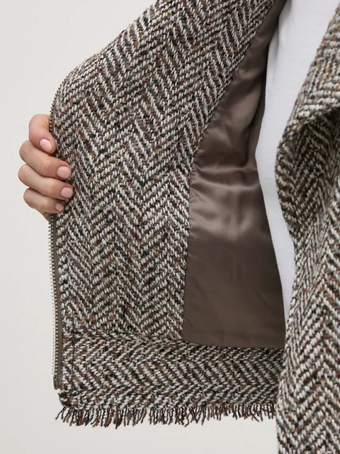 Sisley kurtka z domieszką wełny