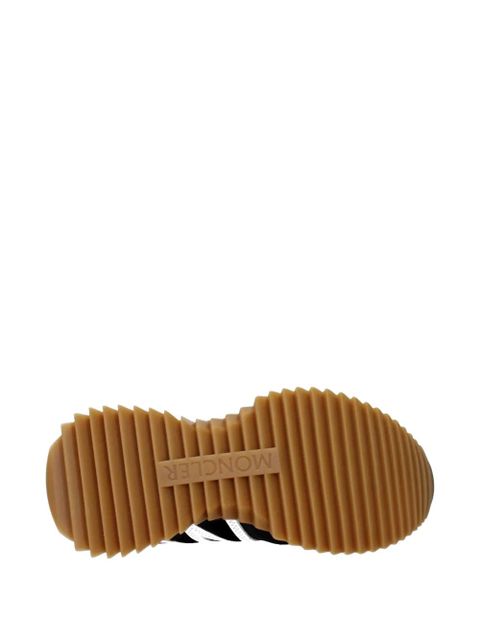 Moncler Pacey panelled low-top sneakers - Black