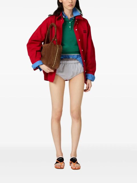 Miu Miu cotton briefs - Grey - zdjęcie produktu nr 2