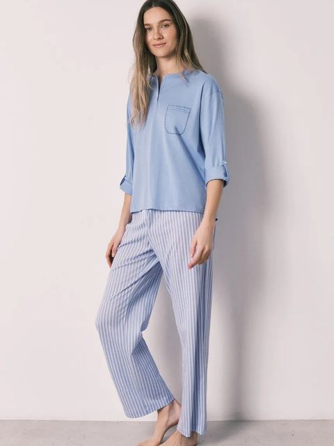 Women'secret piżama dwuczęściowa damska bawełniana - zdjęcie produktu nr 2