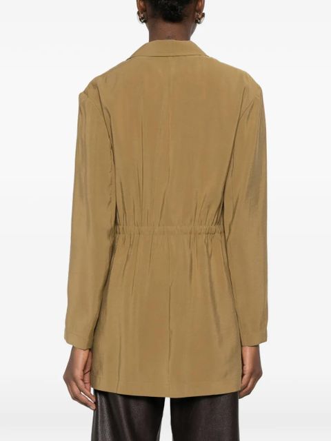 Alysi Sciolto drawstring jacket - Neutrals
