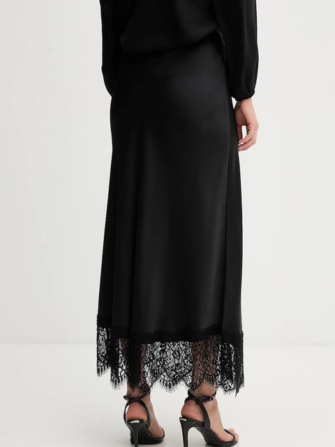 Pedro del Hierro spódnica kolor czarny midi rozkloszowana 7592146 - zdjęcie produktu nr 2