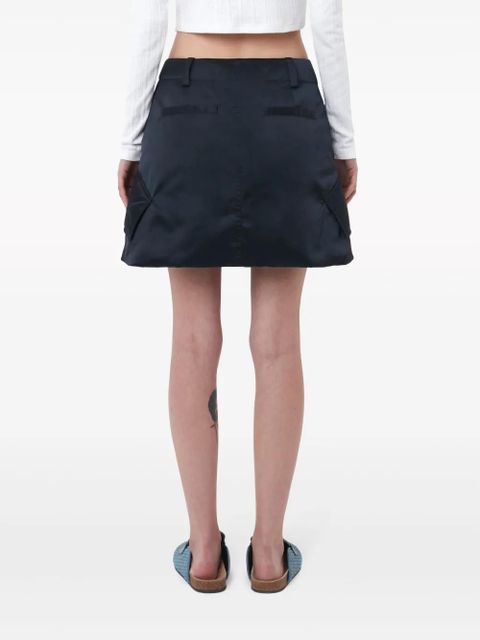 JW Anderson A-line cargo miniskirt - Blue