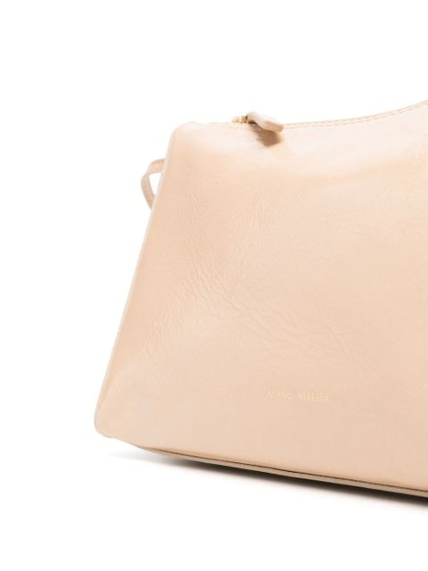 Manu Atelier Prism leather tote bag - Neutrals