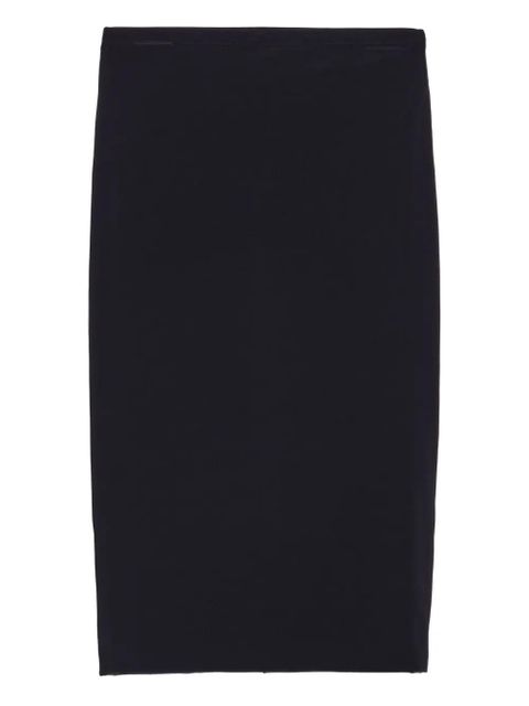 Prada cotton midi skirt - Black - zdjęcie produktu nr 1
