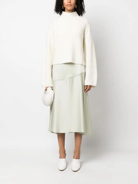 LouLou de Saison Faro ribbed-knit cashmere jumper - Neutrals