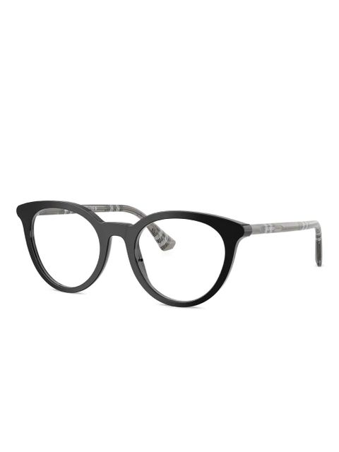 Burberry Eyewear round-frame glasses - Black