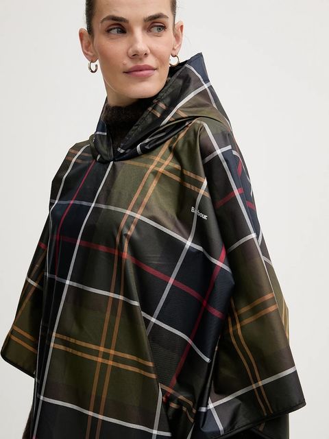 Barbour poncho kolor zielony przejściowa UAC0214