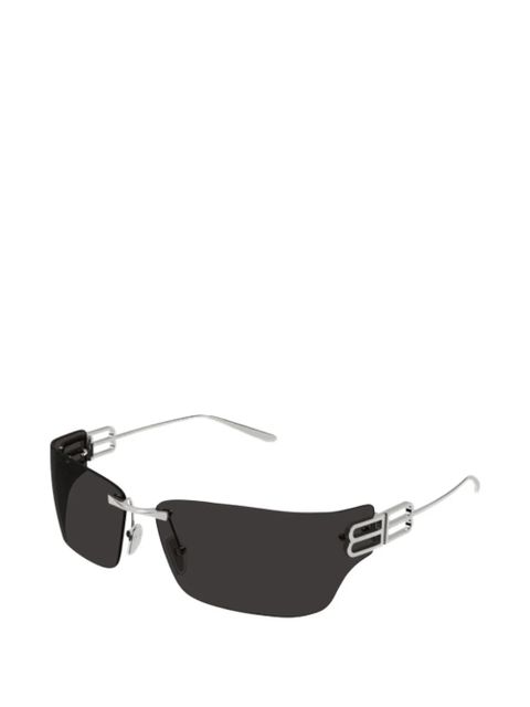 Balenciaga Eyewear logo-detail sunglasses - Silver - zdjęcie produktu nr 1