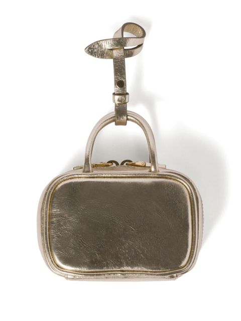 Miu Miu mini leather pouch - Gold