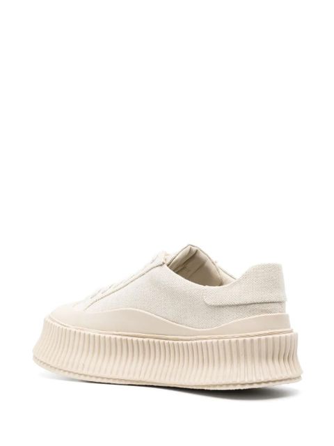 Jil Sander low-top leather sneakers - Neutrals