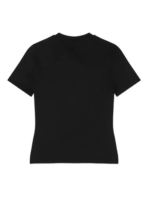 Versace crystal-embellishment T-shirt - Black