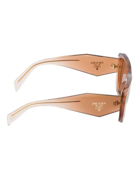 Prada Eyewear rectangle sunglasses - Brown