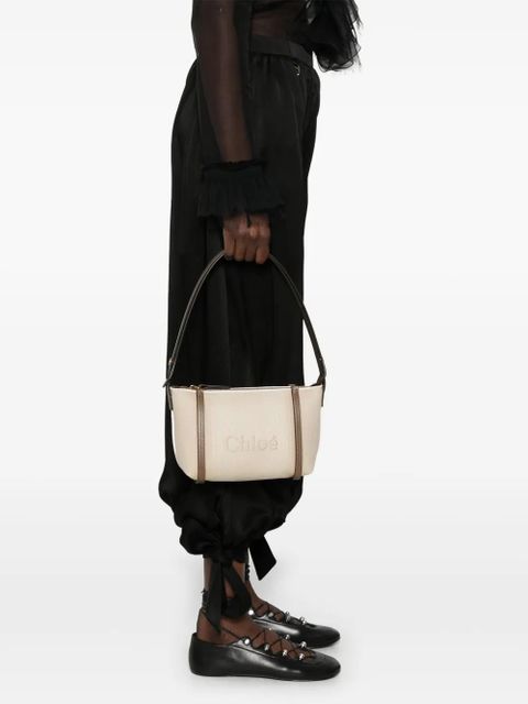 Chloé logo-jacquard shoulder bag - Neutrals - zdjęcie produktu nr 2