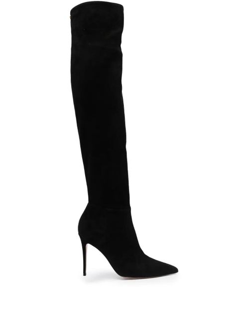 Gianvito Rossi Cuissarde 90mm knee-length boots - Black - zdjęcie produktu nr 1