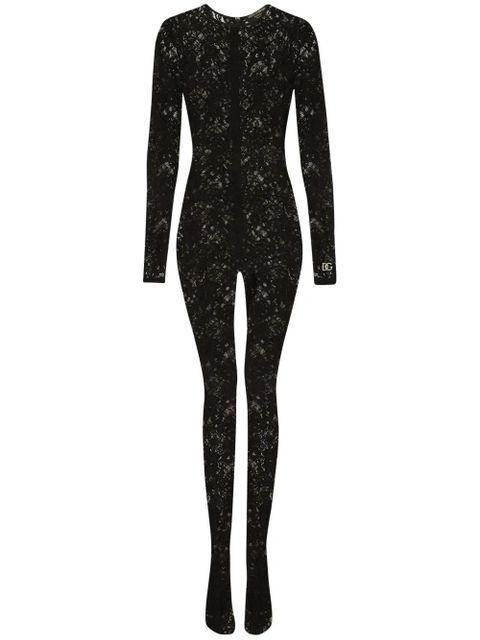Dolce & Gabbana lace jumpsuit - Black - zdjęcie produktu nr 1