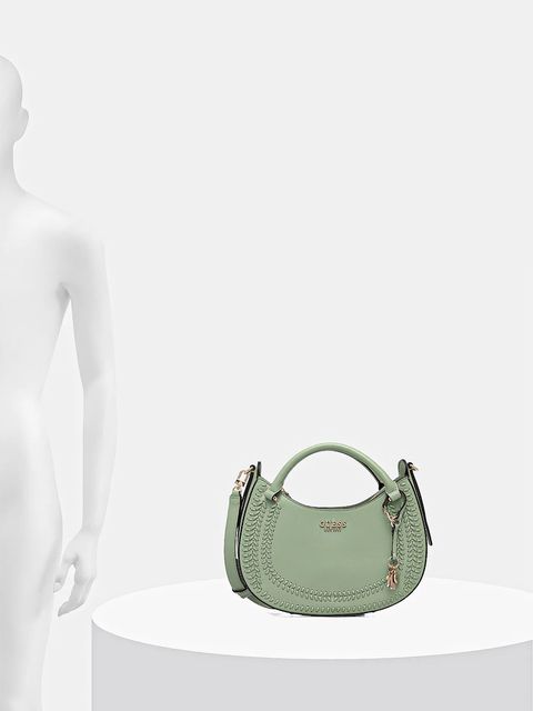 Guess torebka TATUM kolor zielony HWNG96 67060