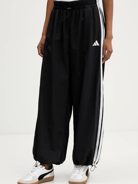 adidas spodnie dresowe Essentials damskie kolor czarny z aplikacją JE1306