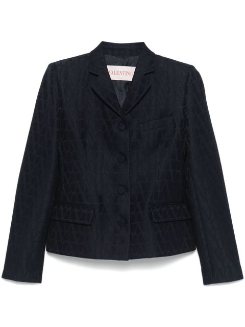 Valentino Garavani Toile Iconographe blazer - Blue - zdjęcie produktu nr 1