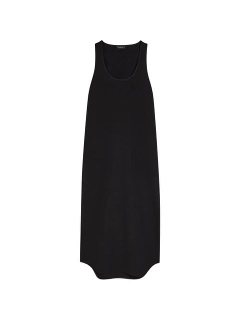 WARDROBE.NYC sleeveless midi dress - Black - zdjęcie produktu nr 1