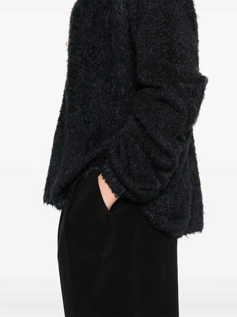 TOTEME silk sweater - Black