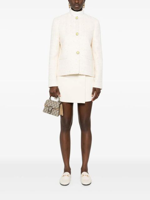 Valentino Garavani sequin-embellished jacket - Neutrals