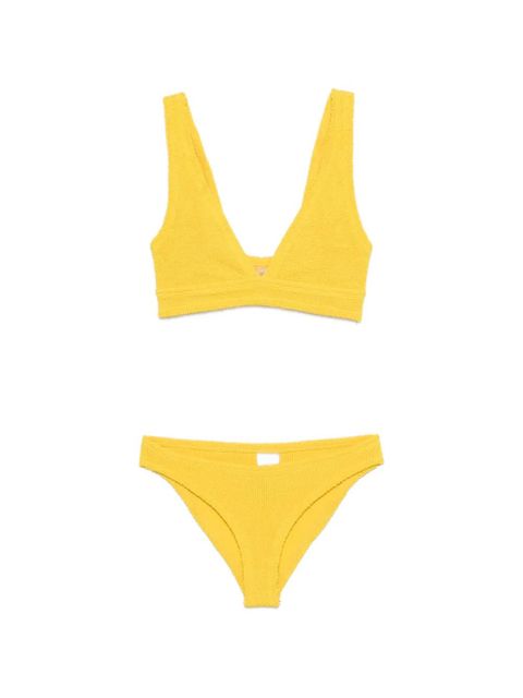Hunza G Carla textured bikini set - Yellow - zdjęcie produktu nr 1