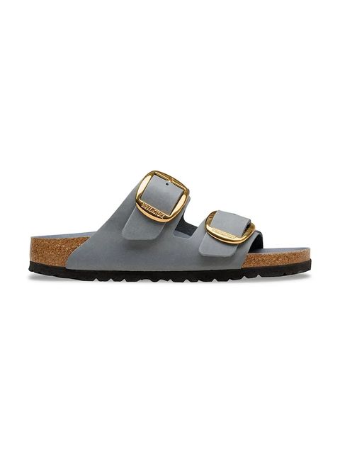 Birkenstock klapki skórzane Arizona Big Buckle - zdjęcie produktu nr 1