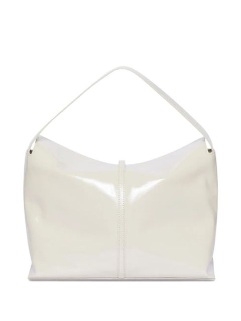GCDS Mega Comma shoulder bag - White
