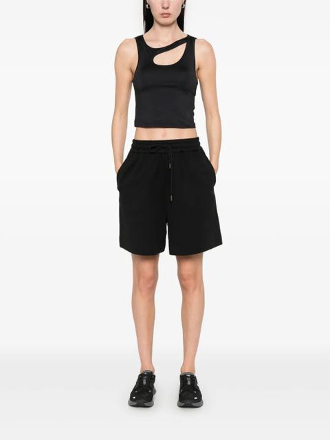 Moncler cotton track shorts - Black - zdjęcie produktu nr 2