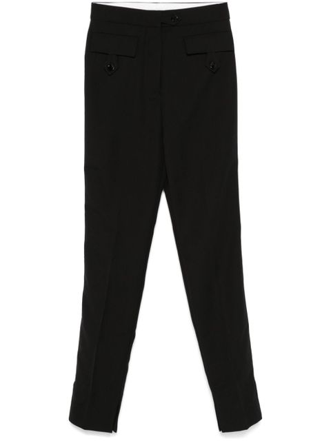 GANNI tapered trousers - Black - zdjęcie produktu nr 1