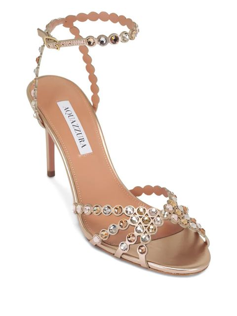 Aquazzura Tequila stiletto sandals - Gold - zdjęcie produktu nr 2