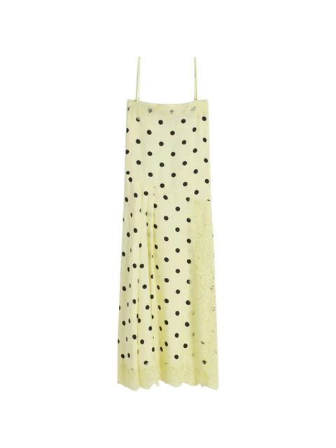 Sportmax polka-dot lace dress - Yellow - zdjęcie produktu nr 1