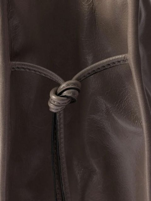 Prada leather tote bag - Grey - zdjęcie produktu nr 2