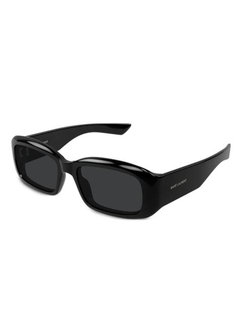 Saint Laurent Eyewear rectangle-frame sunglasses - Black - zdjęcie produktu nr 2