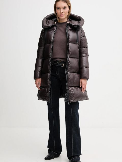 Save The Duck kurtka ISABEL kolor brązowy przejściowa D45510W.LOVE21