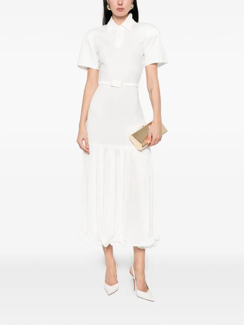 Rowen Rose pleated dress - White - zdjęcie produktu nr 2